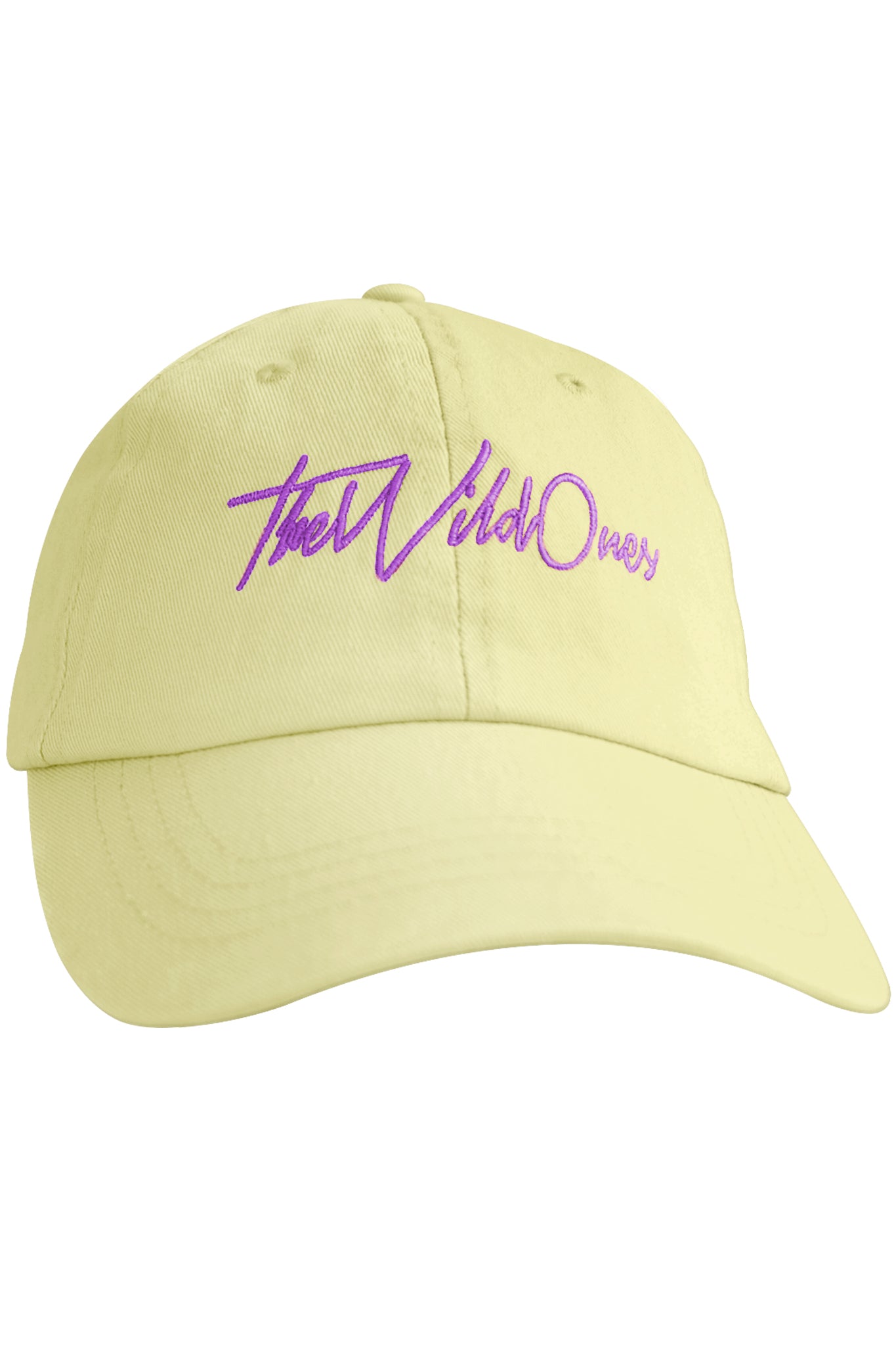 YELLOW & PURPLE 80'S CAP