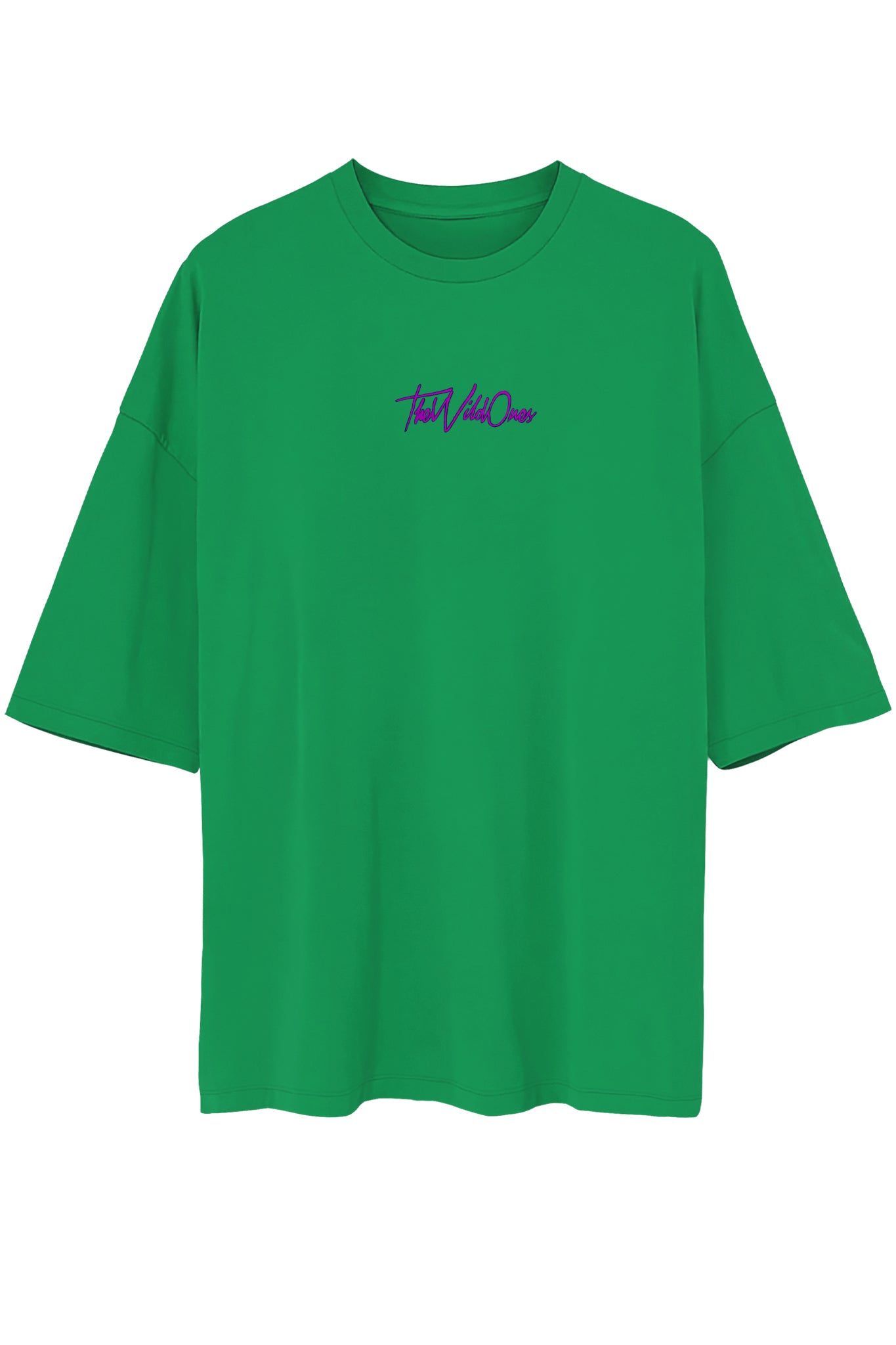 WILD GREEN & PURPLE T-SHIRT